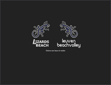 Tablet Screenshot of beach.lizards.be