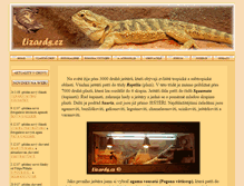 Tablet Screenshot of lizards.cz